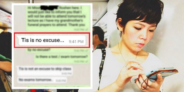 M'Sian Student Skips Class Because Of Grandma'S Funeral, Teacher Says &Quot;It'S Not An Excuse&Quot; - World Of Buzz 1