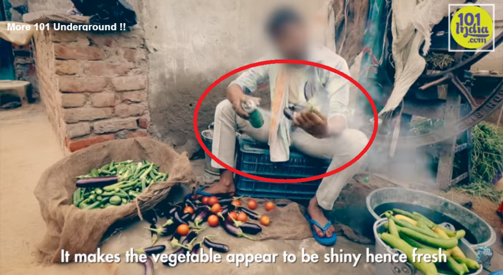Outrageous Video Shows How Indian Farmers Dye And Inject Vegetables To Make Them Look 'Bigger And Fresher' - World Of Buzz 3