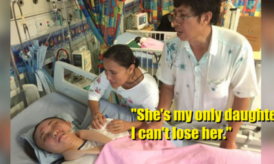 Thai Girl Fighting For Her Life In Singapore Hospital, Father In Debt To Pay For Her Bills - World Of Buzz