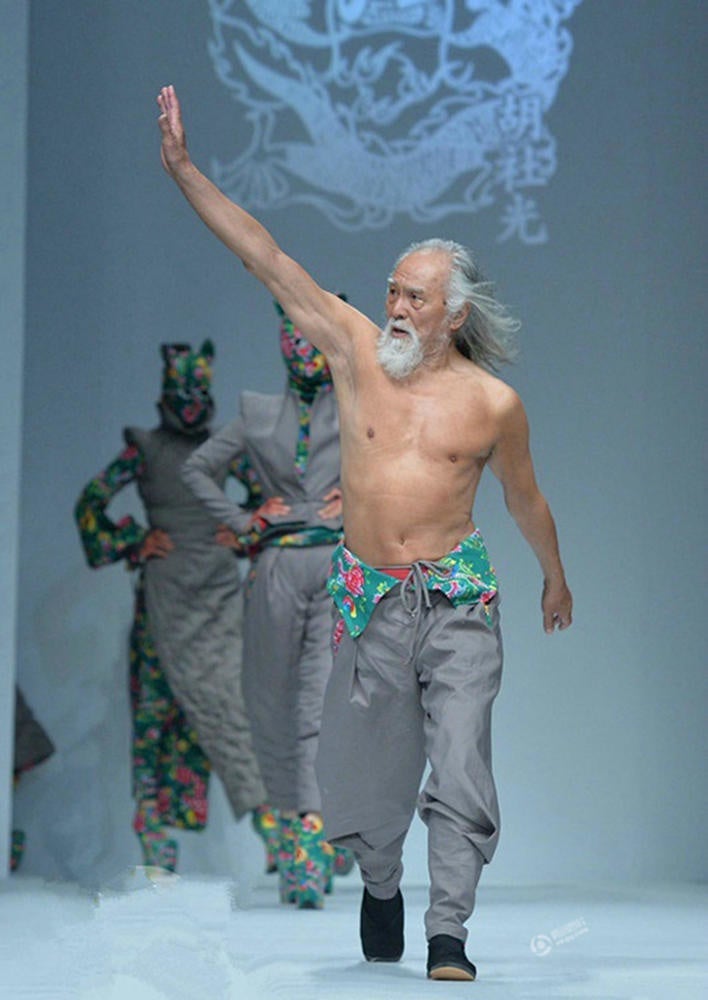 Badass 80-Year-Old Grandpa Crushes it On Catwalk - Muscle & Fitness