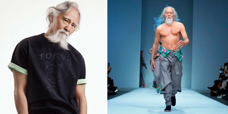 This 80 Year Old Man From China Is A Freaking Runway Model! - World Of Buzz 6