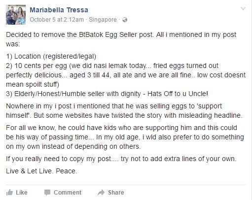 This Singaporean Uncle Is Selling Eggs At Bukit Batok For Just RM0.30 A Pop. - World Of Buzz 2