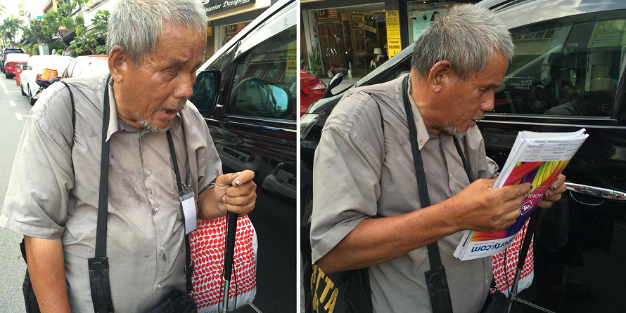 Uncle Loke Is A Blind Man But He Was Not Going Around Asking For Alms - World Of Buzz