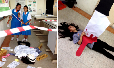 Young Malaysian Teacher Receives Praises After Turning 'Boring' Test Practice Into Creative Murder Mystery! - World Of Buzz