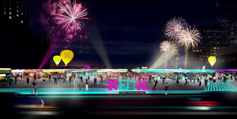 Talad Neon: Bangkok's Brightest Night Market Is Thailand's Latest ...