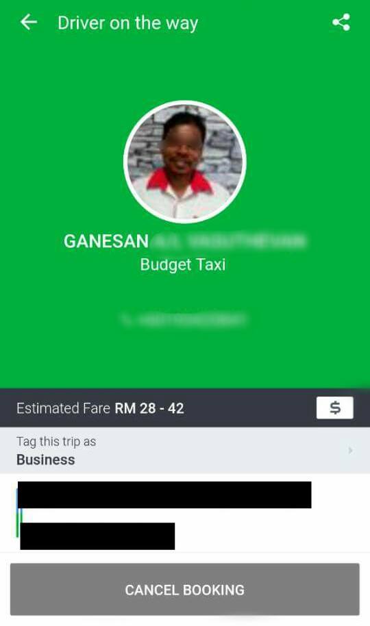 Grab Tells Customer 'Do Not Get Into The Car' When Dodgy GrabCar Driver Arrived - World Of Buzz 2