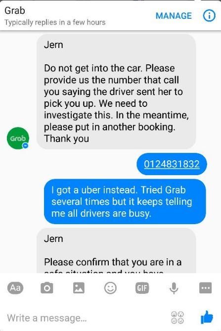 Man Warns Malaysians 'DO NOT Get Into The Car' When Dodgy GrabCar Driver Arrived - World Of Buzz