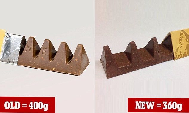 New Toblerone Has Smaller Triangles And The Internet Is Not Happy About It - World Of Buzz