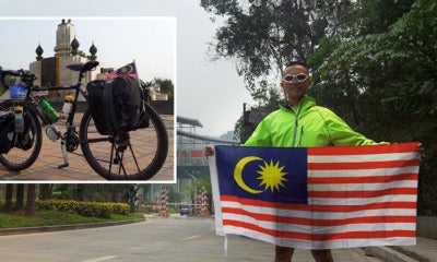 The Malaysian Who Pedaled His Way To London - World Of Buzz 7