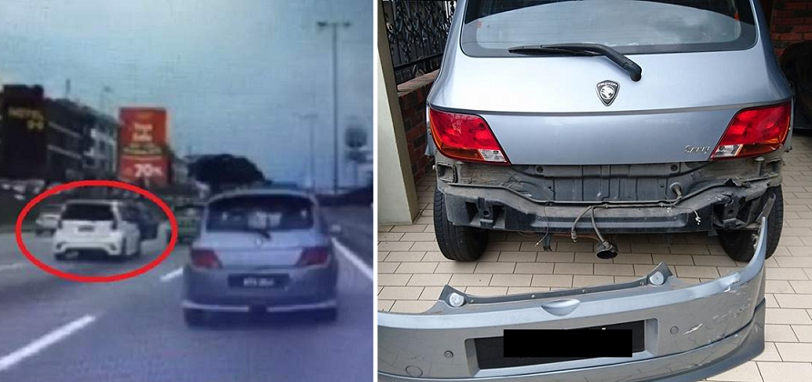 This White Myvi Caused A Massive Jam And A Six-Car Accident On The Ldp - World Of Buzz 7