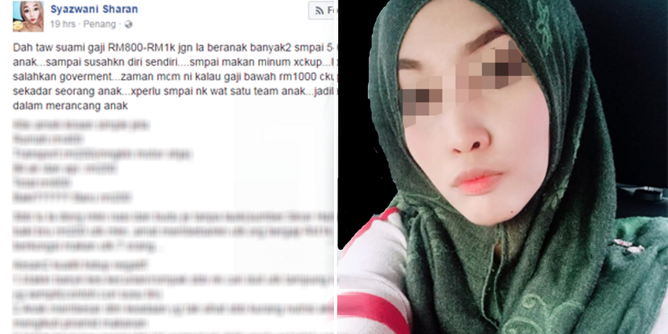 Woman Suggests Malaysians Have Proper Family Planning, Gets Backlashed - World Of Buzz 2