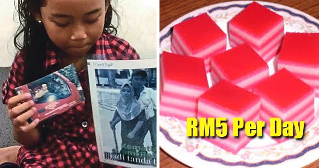 9-Year-Old Malaysian Girl Wakes Up At 3Am To Work After Her Father Passed Away - World Of Buzz
