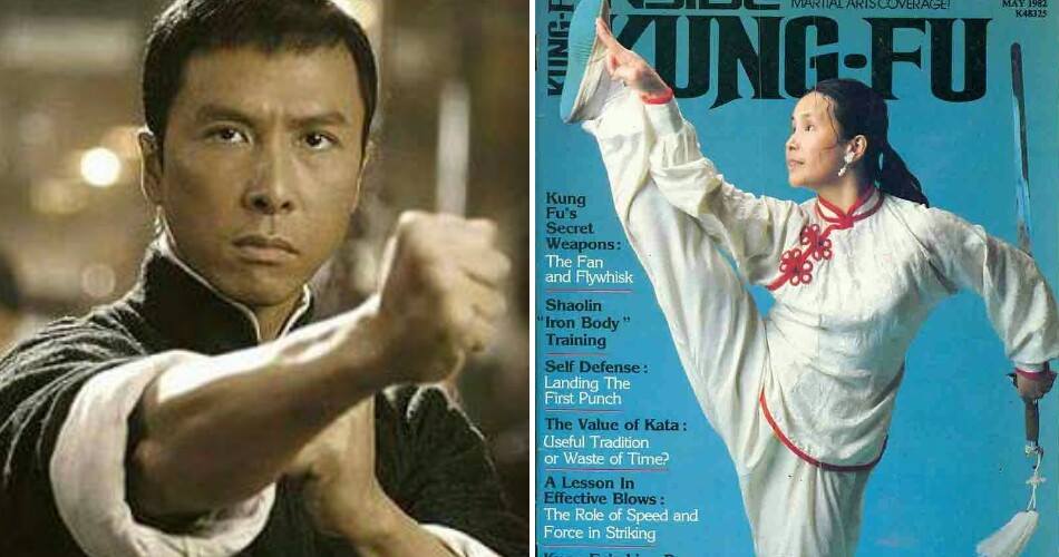 Actor And Martial Artist Donnie Yen's Kungfu Master Is His Own Mother? - World Of Buzz