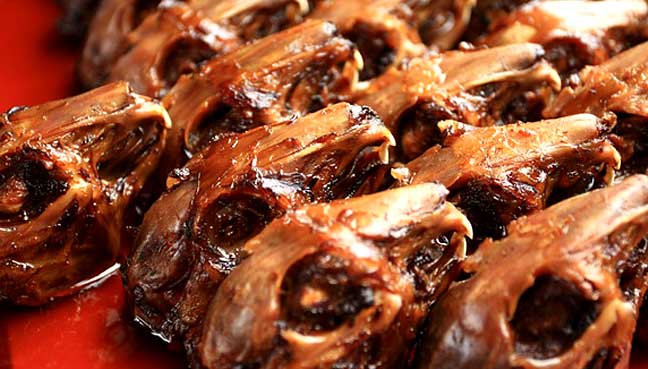 Chinese Delicacy Have Them Cracking Open Rabbit Heads And Eating Their Brains - World Of Buzz 2