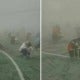 Crazy Principal In China Forces Students To Take Exam Outdoors In The Haze - World Of Buzz