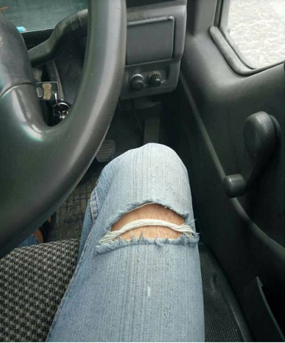 Guy Claimed To Receive Summon For Wearing Ripped Jeans, Truth Reveals Otherwise - World Of Buzz 1