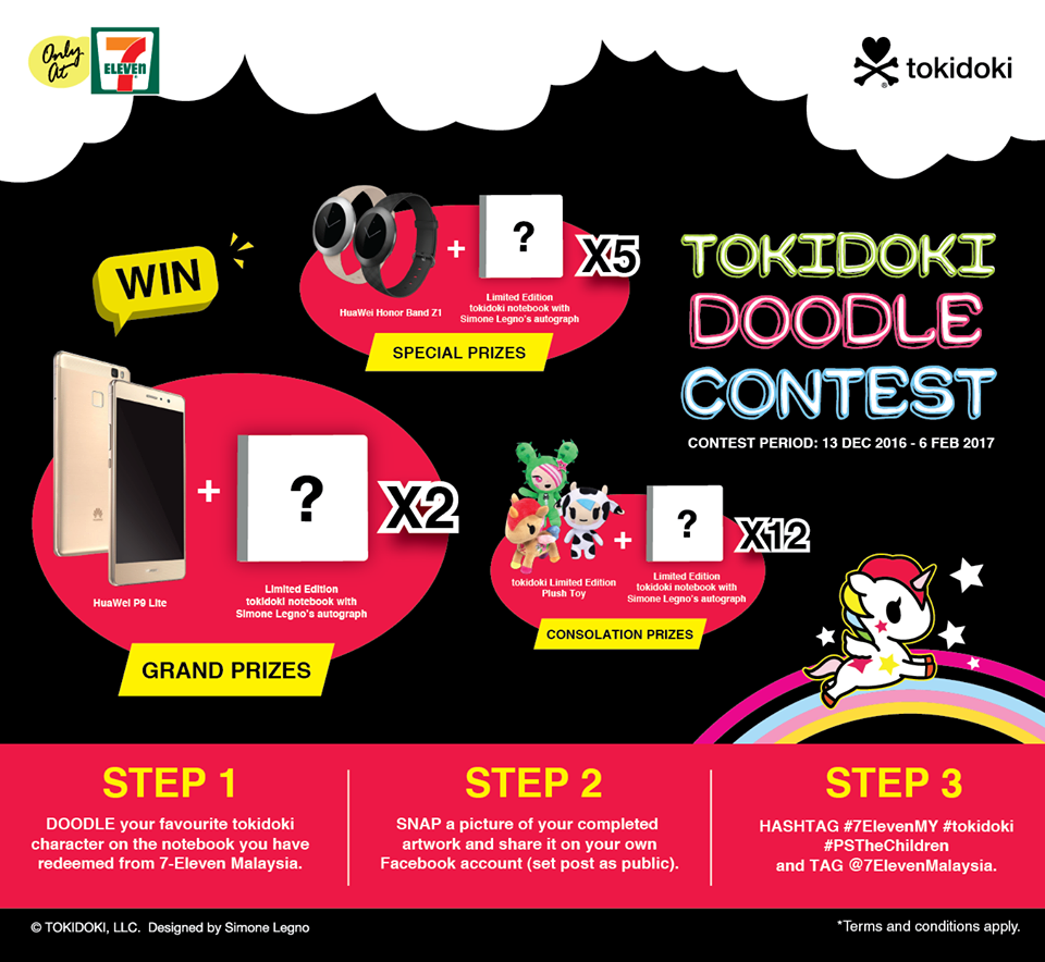 Iconic tokidoki Planner x Notebooks Are Now Redeemable For FREE In Malaysia's 7-Eleven - World Of Buzz