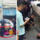 Malaysian Man Desperately Lies Under Car To Prevent It From Being Towed Away - World Of Buzz