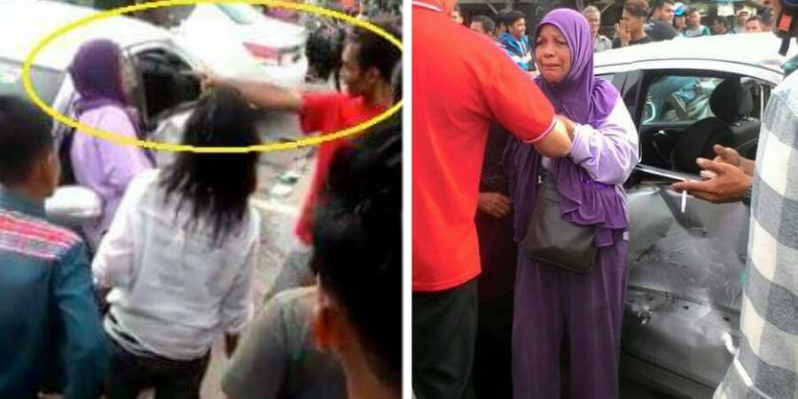 Malaysian Youngster Rudely Yelled And Pointed At Elder Lady After An Accident - World Of Buzz 11