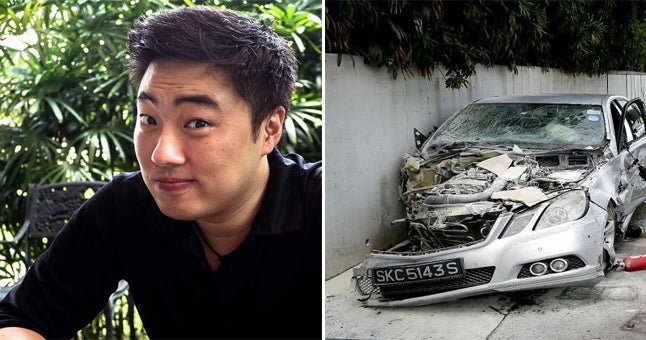 S'porean Actor Killed In Head-On Collision With A Mercedes Driven By Mentally Unstable Man - World Of Buzz 10