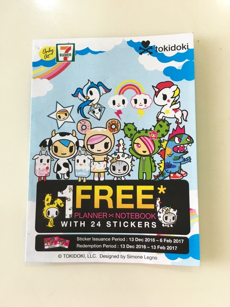 Super Adorable tokidoki Planner x Notebooks Are Now Redeemable For FREE In Malaysia's 7-Eleven - World Of Buzz 3