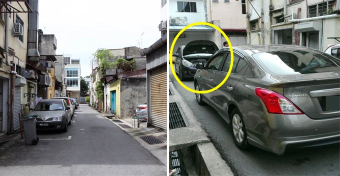 2 Stubborn Malaysians Refused To Give Way, Both Stuck In Narrow Back Alley For 2 Hours - World Of Buzz 6