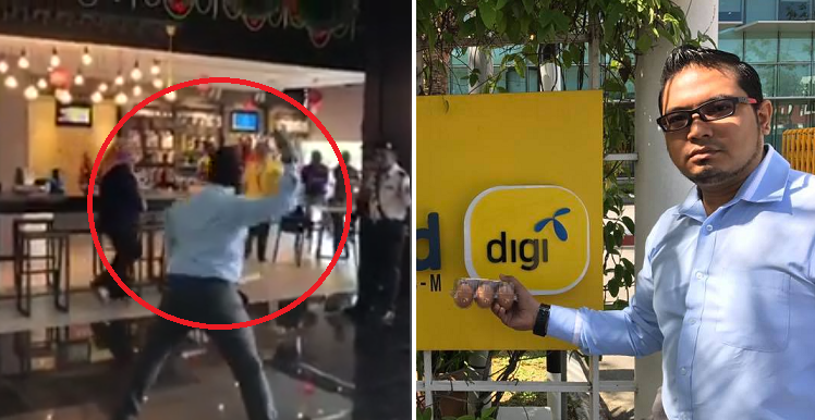 Angry Malaysian Flings Eggs In Digi's Hq, Says It's His Only Option - World Of Buzz