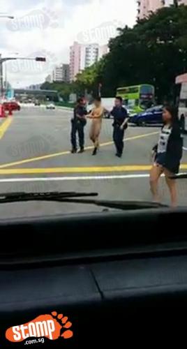 Bizarre Naked Man Arrested On Bus In Singapore - World Of Buzz 1
