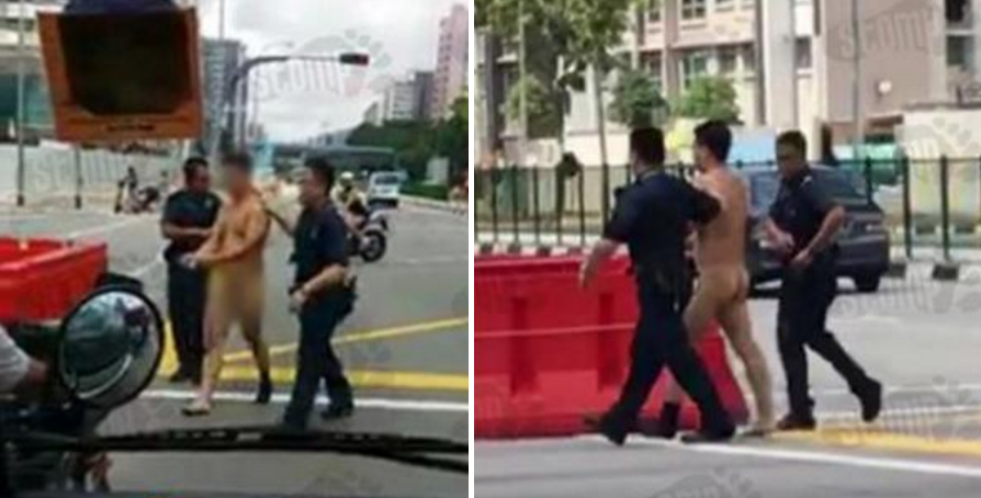 Bizarre Naked Man Arrested On Bus In Singapore - World Of Buzz 3