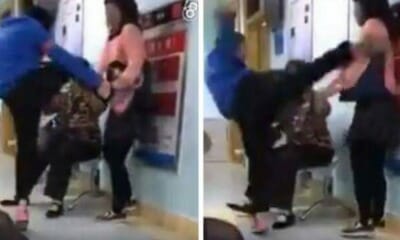 Chinese Boy Repeatedly Kicks Mother Because She Won'T Let Him Play With Smartphone - World Of Buzz