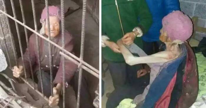 Cruel Chinese Couple Locks Up Their Own 92-Year-Old Mother In A Pigpen For Years - World Of Buzz 4