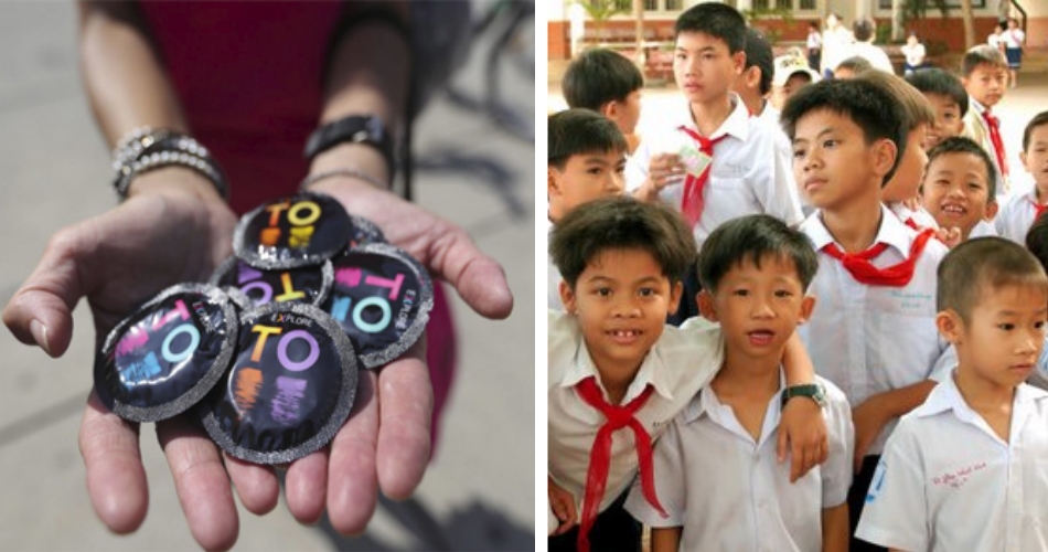 Groups Protest About Distributing Condoms At Schools To Prevent Hiv - World Of Buzz 1
