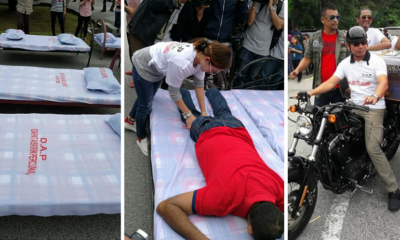 Jamal Yunos Placed Beds Outside Of Selangor State Head Office To Protest Massage Parlours - World Of Buzz 5