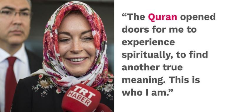 Lindsay Lohan Converted to Islam - World Of Buzz 4