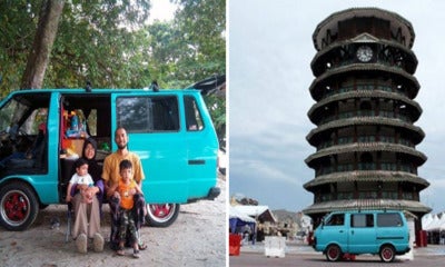 Malaysian Man Turns Rusty Van Into Campervan, Embarks On Road Trip With Family - World Of Buzz 11