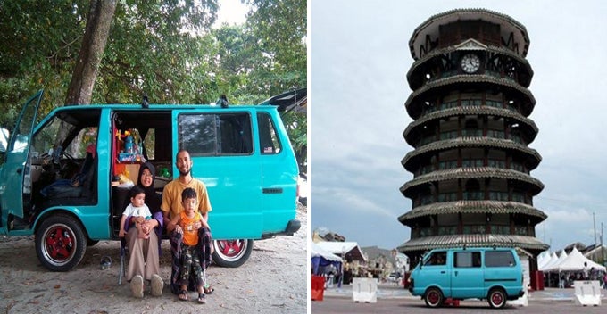 Malaysian Man Turns Rusty Van Into Campervan, Embarks On Road Trip With Family - World Of Buzz 11
