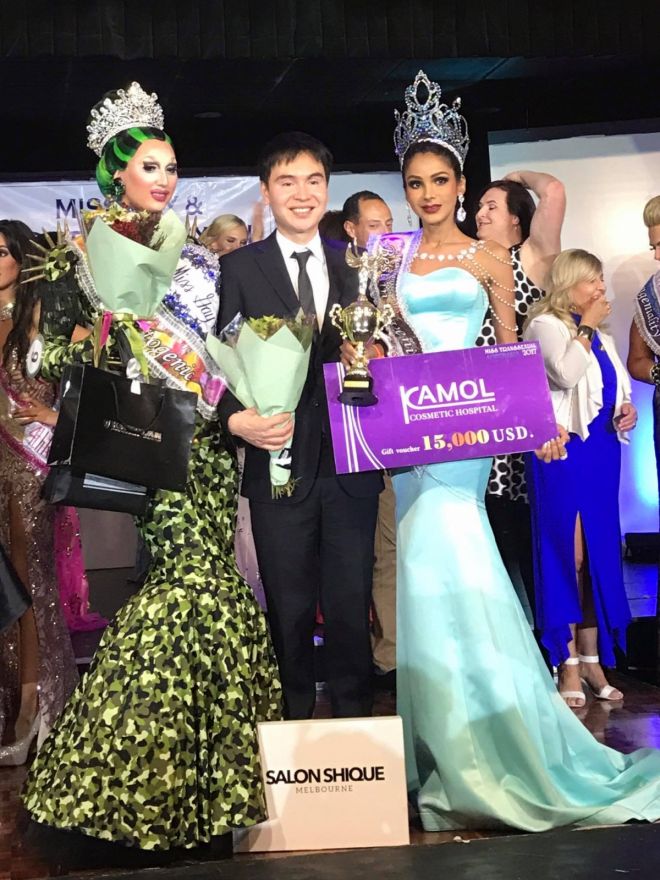 Malaysian Wins The Title Of Miss Transsexual Australia 2017 - World Of Buzz