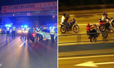 Ops Samseng Foiled After Malaysian Police Accidentally Switches On Siren Light And Alerted Mat Rempits - World Of Buzz 5