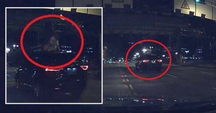 Singaporean Had The Fright Of His Life After Spotting Ghostly-Looking Woman On Top Of Car - World Of Buzz
