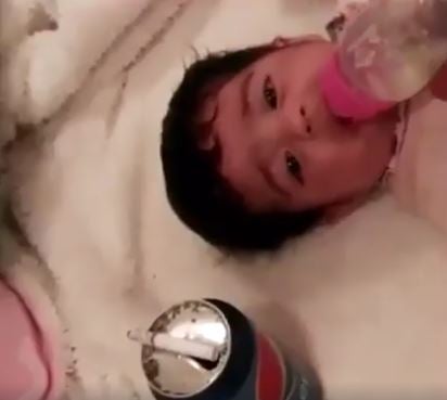 Videos Of Heartless Father Slapping, Choking, And Feeding Infant Pepsi Goes Viral - World Of Buzz 4