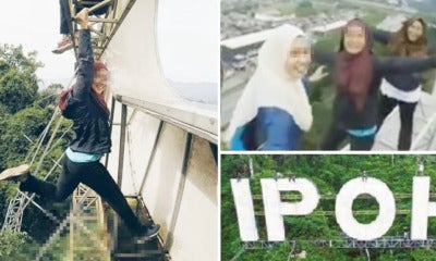 Youngsters Who Went Viral Climbing The Ipoh Sign In Hot Water - World Of Buzz 4