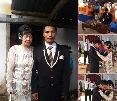 28-Year-Old Indonesian Man Falls In Love With And Marries 82-Year-Old Lady - World Of Buzz 1