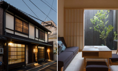 4 M'Sian And S'Porean Men Buys Old Building In Kyoto, Turns It Into Jaw-Dropping Architecture - World Of Buzz
