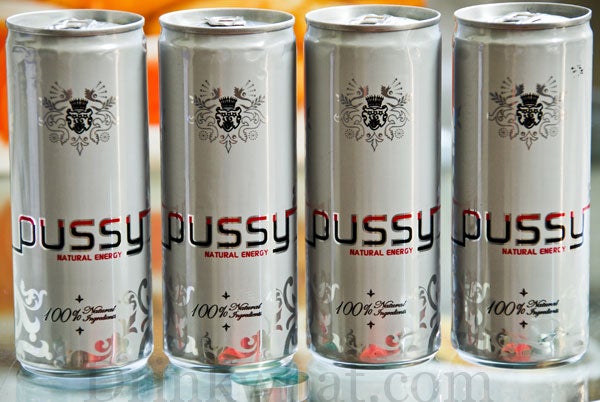 Pussy Natural Energy Drink Beverages