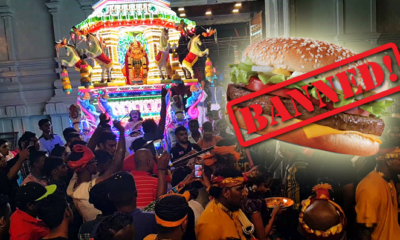Burgers Are Banned In Ipoh This Thaipusam, Netizens In Full Support Of Ban - World Of Buzz