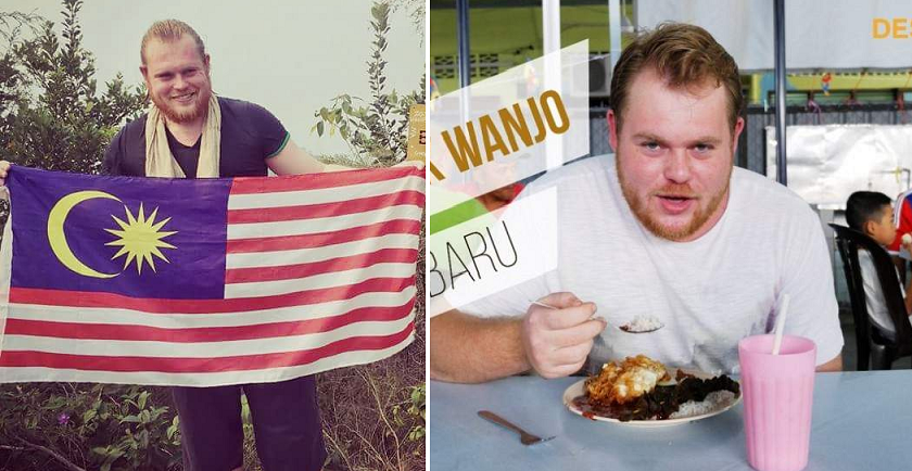 Caucasian Man Speaks Fluent Bahasa Malaysia And Goes On A Quest To Find The Most Delicious Nasi Lemak In Kuala Lumpur - World Of Buzz 4