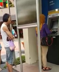 Impatient Singaporean Man Tells Lady To F*ck Off For Being 'Slow' At Using ATM - World Of Buzz 2