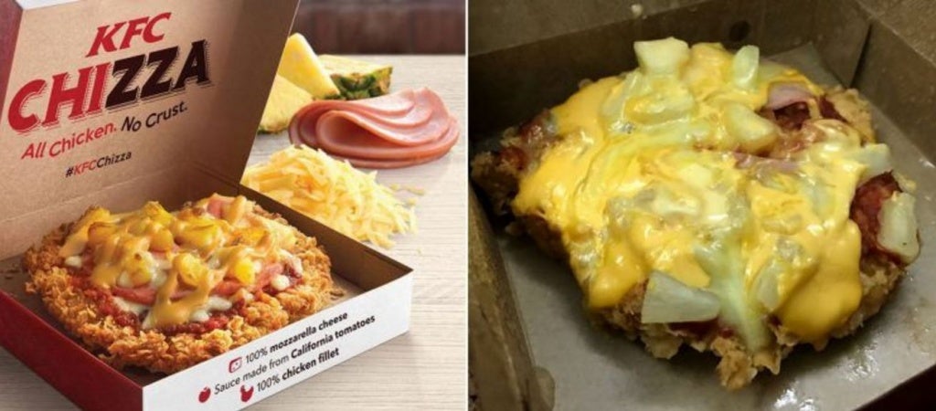 Kfc 'Chizza' Goes Viral After Singaporeans Post Truly Heartbreaking - World Of Buzz