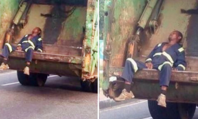 Netizens Back Up Garbage Man Whose Picture Was Used As The Butt Of A Joke - World Of Buzz 4