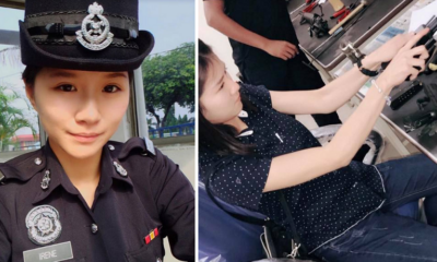 Netizens Going Nuts About This Beautiful Chinese Policewoman In Malaysia - World Of Buzz